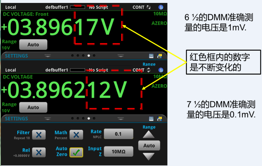 六位半和七位半万用表测量18650电池的结果.png